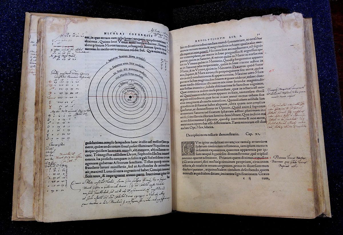 16th century pioneer in astronomy nyt crossword , 3.Historic Pages from "De Revolutionibus": 