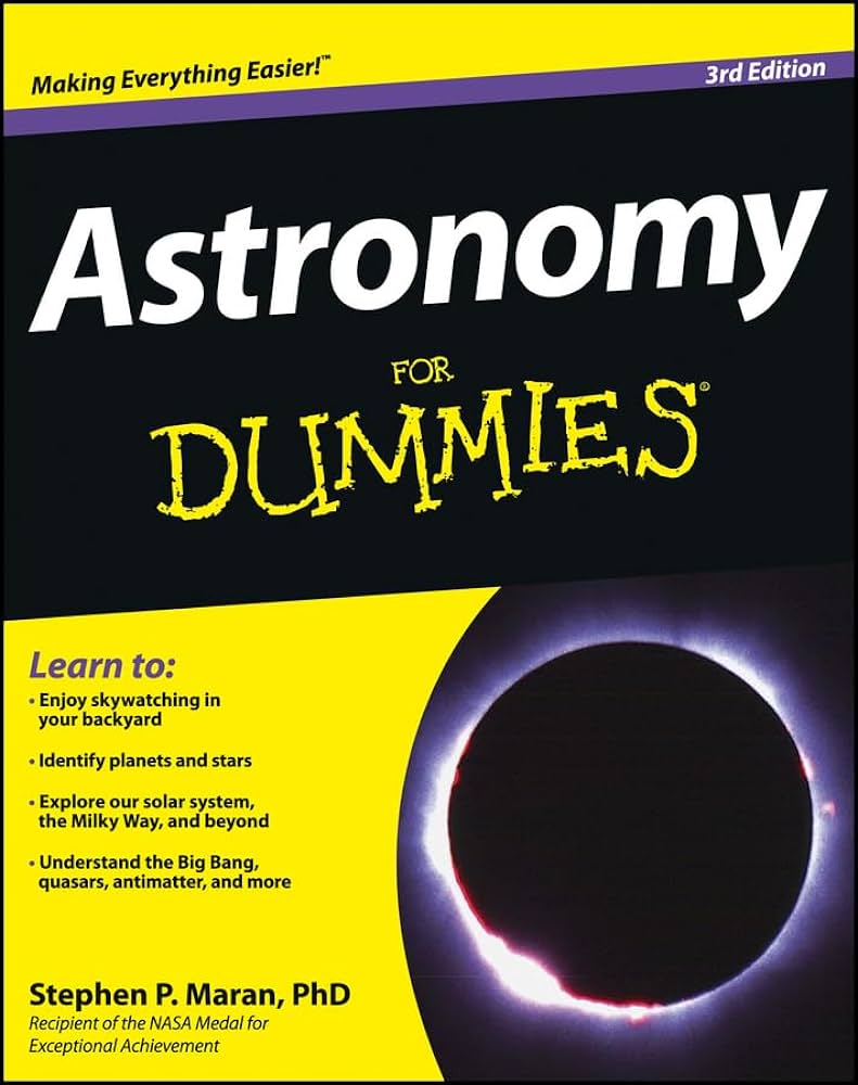 Astronomy for Dummies as astronomy books for beginners